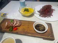 椒麻喷汁小牛肉-后海16号·北京私房菜