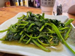 虾酱炒地瓜叶-陈记汤饭(水巷口店)