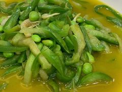 茄子毛豆小白虾-新虹楼饭庄(崇明陈家镇店)