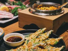 -明洞阿姨·韩式酱蟹烤肉·创意料理(三元桥店)