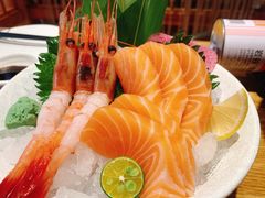 三文鱼刺身-林妈妈村·日式料理(宝山万达店)