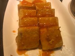 金牌蛋豆腐-刘胖子家常菜·蹄花焖藕(中央花园店)