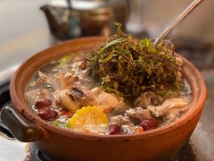 石橄榄炖鸡-洪大厨鸡煲(福田店)