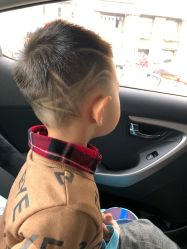 点击看大图 -爆米花儿童美发