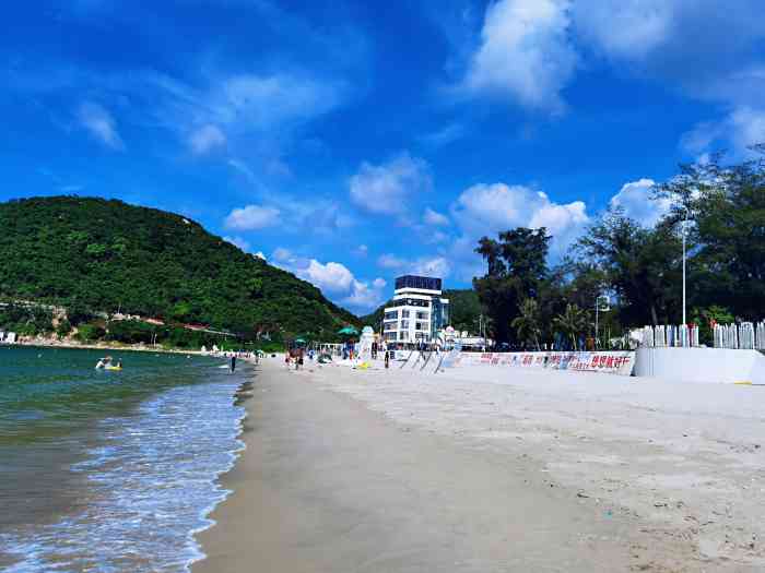 深圳有名的沙滩大家都应该知道大小梅沙这次与大家分享的是一个距离