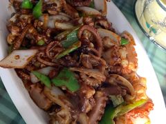 酱爆八爪鱼-常家活海鲜小吃(仅一家无分店)