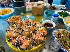 -七的湖·晚芳亭·阳澄湖农家菜·大闸蟹(莲花岛店)