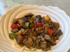 茄子肉丁拌面-文三里屯面馆(三里屯店)