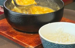 Stone Pot Crab Roe and Shrimp Rice