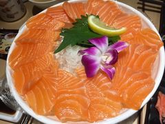 三文鱼刺身-万岁寿司(芳村店)