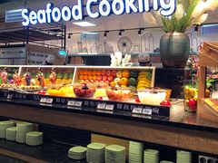 面包甜点陈列柜-梨花自助烤肉(天河城店)