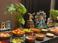 自助取餐区-贡厨全日制餐厅.海鲜自助餐.海味抢鲜(福州东湖万豪酒店)