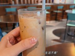 黑糖燕麦冰拿铁-sugarman espresso素饮糖人高新咖啡工厂