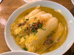 风味干贝蒸娃娃菜-杭百味·大众精选杭帮菜(西湖音乐喷泉店)