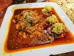 蒜泥白肉-万重锦·人文川菜馆(骡马市店)