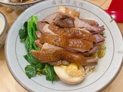 狮头牌鹅肉拼大肠饭-狮头牌卤味研究所·卤味饭(花城汇南区店)