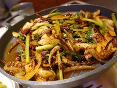 干锅鱿鱼-霄汉牛三鲜湖北砂锅菜(万松园2店)