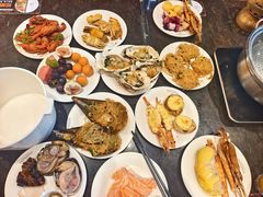 -川骄海鲜自助(王府井奥莱UP TOWN店原世界之花店)