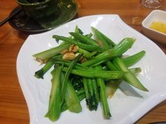 猪油渣炒菜心-金穗园·砂锅粥.醉鸡煲火锅(长寿路店)