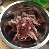 大杂烩丰富色彩的炒罗汉肉