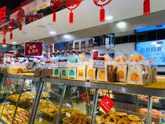 面包甜点陈列柜-山崎面包(第一八佰伴店)