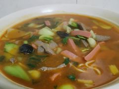 猪肝火腿肠面-项记面馆(明瓦廊店)