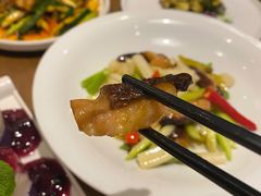 羊肚菌酿虾滑炒藕尖-榕意·川味之美(深业上城店)