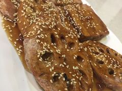 蜜汁莲藕-紫竹林素食(祖庙路店)