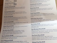 菜单-Fergburger(皇后镇店)