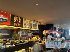 自助取餐区-唐拉雅秀酒店-西锦汇空中BBQ·思创餐厅