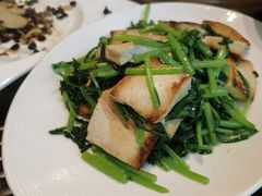 菊花菜炒豆腐-走马楼饭庄(慈城古县城店)