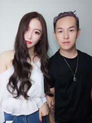 -INS羽毛接发·巴黎画染