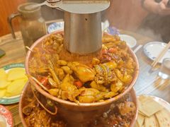 -超越炭火牛蛙火锅鸡(河东店)