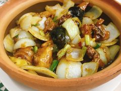 啫啫鸡煲-凤城康记饭店