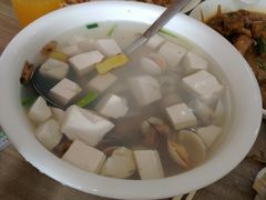 蛤蜊豆腐汤-如意楼农家菜(雁荡山店)