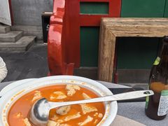 松茸虾汤延庆手工豆腐-花家怡园(四合院总店)