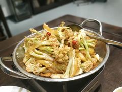 生焗有机花菜-茶叁酒肆·楚味江湖(菱角湖店)