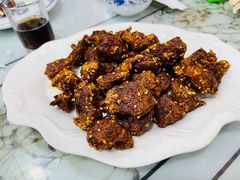 干炸护心肉-牛庄高晓山风味馅饼城(海城店)