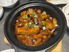 咸肉酱香茄子煲-喜福楼(黑山大街店)