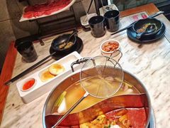 鲜牛杂鸳鸯锅-左庭右院鲜牛肉火锅(南通CBD大有境店)