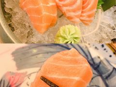 三文鱼刺身-坂吉屋·居酒屋深夜食堂(龙湖店)