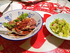 辣子蒜羊血-汉唐宴长安食府