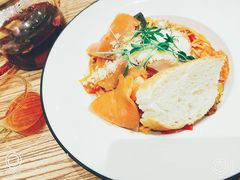 三文鱼意大利面-榖屋house of flour(张江首店)