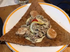 带子培根蘑菇可丽饼-La Creperie法餐厅(芮欧百货店)