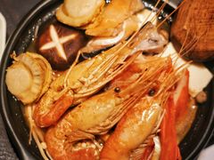 冬阴功汤大虾杂锦海鲜小火锅-原志优秀食材·匠心料理·海胆主题(金亿广场店)