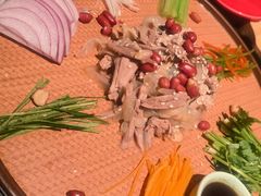 风生水起捞起芥末味乳鸽-羽鸽集·乳鸽专门店·地道顺德菜(岭南站店)