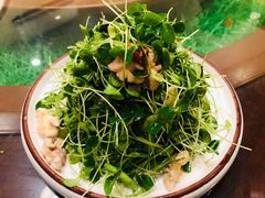 香椿苗拌核桃仁-孙记驴肉山庄(李桥店)