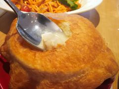 酥皮奶油蛤蜊汤-必胜客(WOW西丽店)