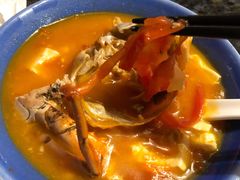 梭子蟹番茄豆腐煲-菲乐餐厅(三十年经营·湖滨路店)