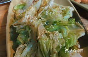 Sauce-Flavored Cabbage